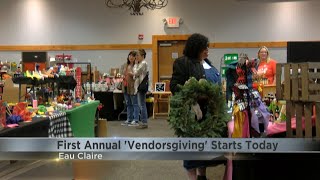 First annual Vendorsgiving is this weekend in Eau Claire [upl. by Retlaw]