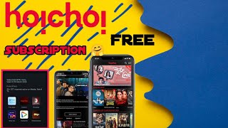 how to get free hoichoi subscription  hoichoi free subscription [upl. by Haidebej]