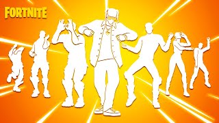 Top 100 Legendary Fortnite Dances amp Emotes [upl. by Calvin65]