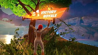 NEW FEMALE FESTIVE PJ PATROLLER SKIN IN FORTNITE PS5  A VICTORY ROYALE WIN SOLO [upl. by Ylhsa705]