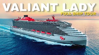 Virgin Voyages Valiant Lady  Full Ship Walkthrough Tour amp Review 4K  Virgin Voyages [upl. by Raney]