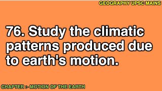 276 Climatic Patterns from Earths Motion  Studying Global Changes [upl. by Vigen]