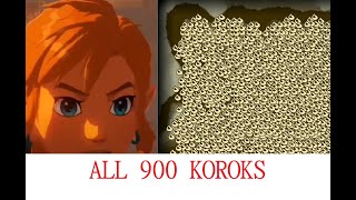 Collecting the LAST Korok seed in BOTW [upl. by Kcirdahs]