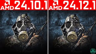 AMD Driver Update 24121 vs 24101 Driver Comparison RX 6600 [upl. by Devad]