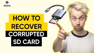 CORRUPTED SD CARD RECOVERY 2024How to Recover Corrupted or Damaged SD Card Without Data Lost [upl. by Airotkciv]