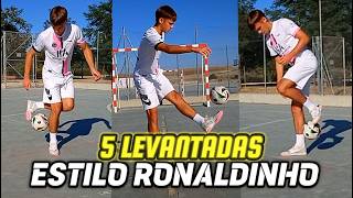 LEVANTADAS ESTILO RONALDINHO PARA SORPRENDER A TUS RIVALES [upl. by Honig751]