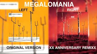 MUSE  Megalomania Original Version vs XX Anniversary RemiXX [upl. by Llehsam723]