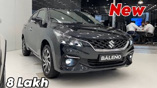 New BALENO 2024 Black Colour Updated  Maruti Suzuki BALENO Alpha Top Model 2024 Review [upl. by Ona]