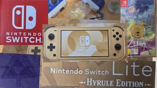 Nintendo Switch Lite  Hyrule Edition review [upl. by Marva]