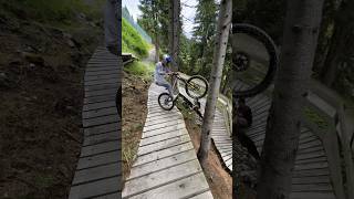 when Fabio Wibmer goes for a shortcut 😅🤙 mtb [upl. by Elvie553]