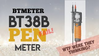 BTMETER BT38B CHEAPO Multimeter Review amp Teardown [upl. by Dnaltiac]