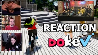 DokeV Gameplay Trailer Gamers Live Reaction at Gamescom 2021 [upl. by Ilil145]