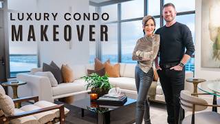 Luxury Condo MAKEOVER  Modern Luxury with a View [upl. by Comyns974]