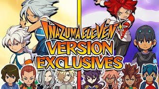 Inazuma Eleven  All Version Exclusives and Which Game to Play [upl. by Wilder869]