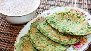 Garden Time 田园生活分享韭菜饼amp淮山粥早餐Chives pancakes and congee breakfast [upl. by Aneerak]