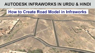 How to Create New Road Model in Infraworks  Infraworks in Urdu and Hindi [upl. by Eliath463]