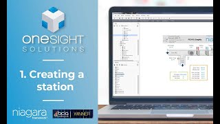 1 Creating A Station  Niagara 4 Video Training [upl. by Aihsaei643]