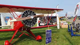 EAA Oshkosh 2024 Hatz Biplane booth set up Rotec Aerosport [upl. by Cadmar]