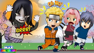 ⚠️OROCHIMARU 🆚 NARUTO SAKURA E SASUKE🎌 A PARODY OF NARUTO  NARUTO MEME✌️  FUGINDO DO OROCHIMARU [upl. by Adiesirb]