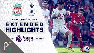 Liverpool v Tottenham Hotspur  PREMIER LEAGUE HIGHLIGHTS  552024  NBC Sports [upl. by Sapers]