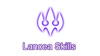 Dragon Nest Lancea Skills  Lencea Skills [upl. by Eiramnna715]