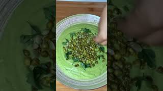 Green Pea Cream Recipe 🌱 [upl. by Adnilec]