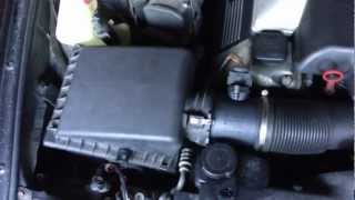 BMW E39 540i MAF Replacement DIY [upl. by Addiego]