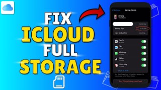 How To FIX ICLOUD STORAGE FULL  Clear ICLOUD STORAGE FUll EASY [upl. by Sialac113]