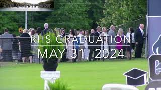 Robbinsville High School Class of 2024 Graduation Exercise May 31 2024 [upl. by Ainwat889]