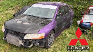 Restoration of a Rare Mitsubishi EVO 7 [upl. by Ecirtnahc993]