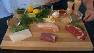 Rubs for Cooking Meat amp Seafood  Meat Preparation Tips [upl. by Alletsyrc]