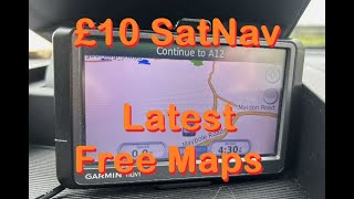 Bargain Garmin SatNav amp Free Latest Maps [upl. by Philomena]