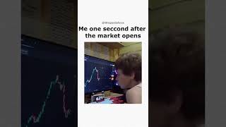 Me one second after the market opens Shorts trading forex [upl. by Dasi]