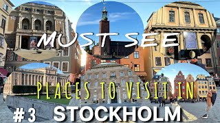 5 MUST SEE Places in Stockholm for a Day tour [upl. by Reiner888]