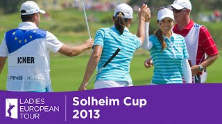 Solheim Cup  Day 2 Morning Highlights [upl. by Idnas]