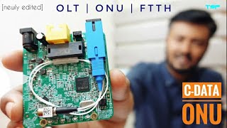 Fiber Optic Internet Connection OLT EPon GPon ONU FTTH Broad Band Internet Guidelines [upl. by Naamann]