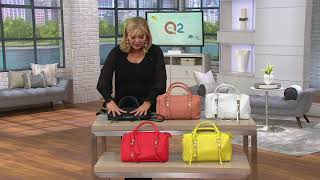 Liebeskind Leather Satchel  Sara on QVC [upl. by Iatnohs251]