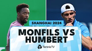 Gael Monfils vs Ugo Humbert Match Highlights  Shanghai 2024 [upl. by Airretnahs]