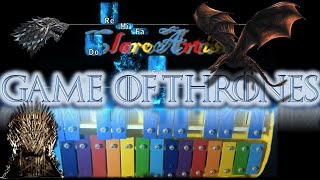 How to play Game of Thrones glockenspiel  ¿Cómo tocar Juego de Tronos carrillon [upl. by Faux272]