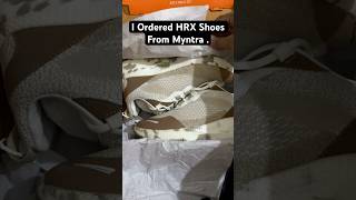 HRX Shoes Review From Myntra hrxshoes hrx shoeshaul hrxshoesreview myntrashoes review [upl. by Ahtebbat]