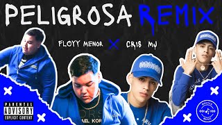 PELIGROSA REMIX  FLOYY MENOR CRIS MJ Mentex Music [upl. by Salvidor111]