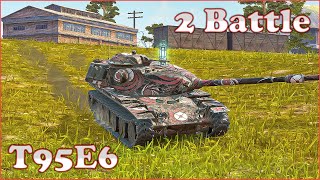 T95E6  WoT Blitz UZ Gaming [upl. by Anairb]