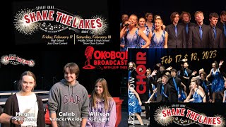 Okoboji Broadcast 694 Shake the Lake at Spirit Lake High School [upl. by Nolyk]