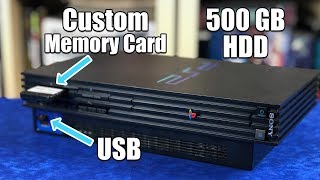 A PlayStation 2 HD Soft mods allow up to 1080p run backups emulators amp much more [upl. by Enatan]