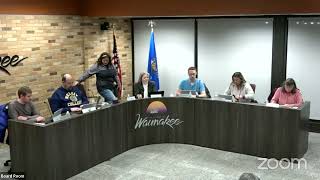 Village of Waunakee Village Board Meeting 12423 [upl. by Blau]