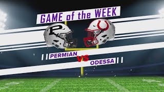 Week 7 Odessa High vs Permian [upl. by Ayidan]