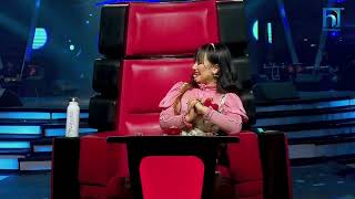 Prasiddhi Lamichhane quotDeuna Malai BAASquotThe Voice of Kids Nepal Season 3 Blind Audition [upl. by Annod]