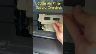 Subaru Crosstrek Cabin Air Filter from Amazon 3 filter  999 subaru subarulife subarucrosstrek [upl. by Barthel941]