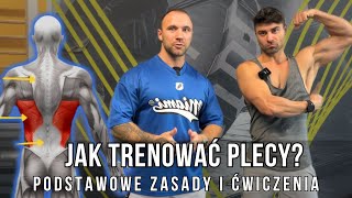 Prawidłowy TRENING PLECÓW  podstawowe zasady i ćwiczenia na plecy [upl. by Cramer903]