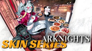 Arknights NEW Feater Skin【アークナイツ明日方舟명일방주】 [upl. by Ahsiekam807]